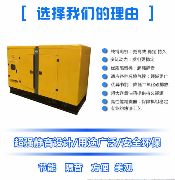 靜音型柴油發(fā)電機優(yōu)勢 靜音型柴油發(fā)電機優(yōu)勢