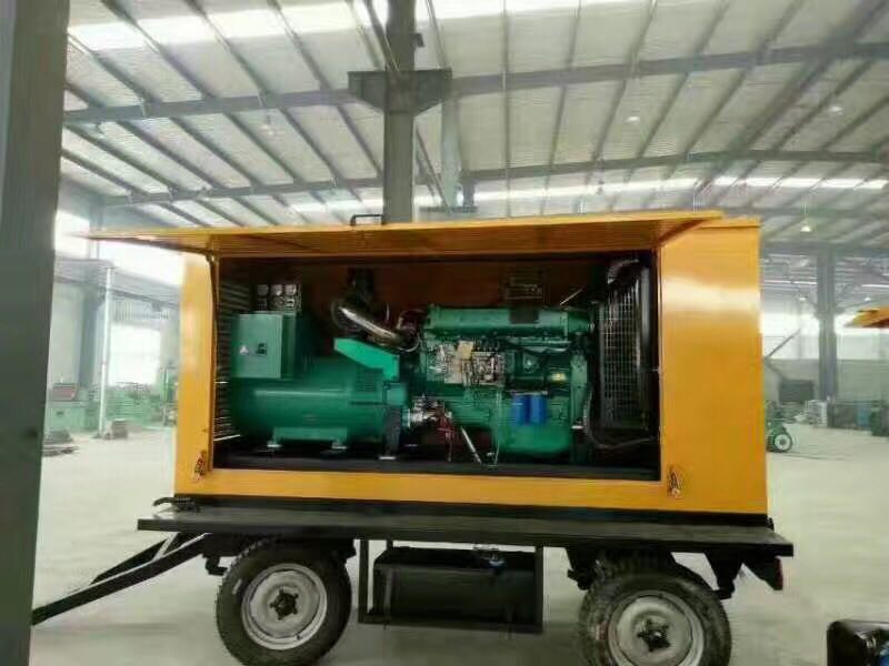 移動(dòng)式靜音型柴油發(fā)電機(jī)組